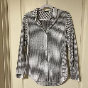 Theory Loose Button Down Shirt